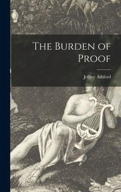 The Burden of Proof - Ashford, Jeffrey