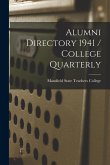 Alumni Directory 1941 / College Quarterly