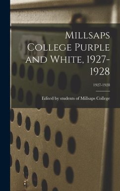 Millsaps College Purple and White, 1927-1928; 1927-1928