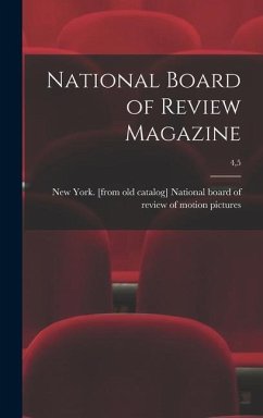 National Board of Review Magazine; 4,5