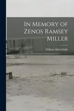 Cover In Memory of Zenos Ramsey Miller