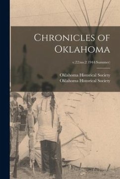 Chronicles of Oklahoma; v.22: no.2(1944: summer)