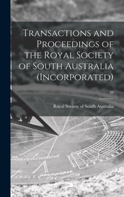 Transactions and Proceedings of the Royal Society of South Australia (Incorporated); 59