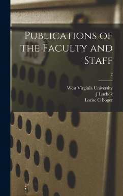 Publications of the Faculty and Staff; 2 - Luchok, J.; Boger, Lorise C