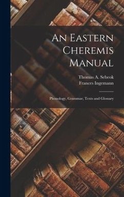 An Eastern Cheremis Manual - Ingemann, Frances