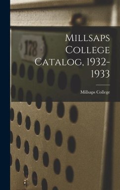 Millsaps College Catalog, 1932-1933