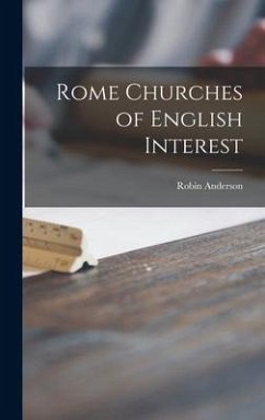 Rome Churches of English Interest - Anderson, Robin