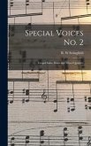 Special Voices No. 2: Gospel Solos, Duets and Mixed Quartets