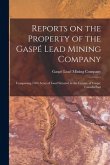Reports on the Property of the Gaspé Lead Mining Company [microform]: Comprising 1500 Acres of Land Situated in the County of Gaspé, Canada East