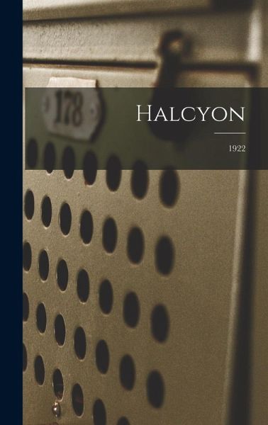 Halcyon; 1922 Halcyon; 1922