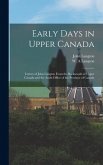 Early Days in Upper Canada