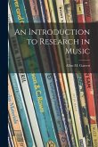 An Introduction to Research in Music