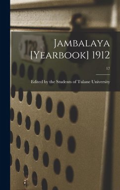 Cover Jambalaya [yearbook] 1912; 17