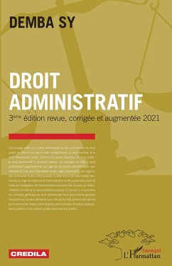 Droit administratif. 3ème édition revue, corrigée et augmentée 2021 - Sy demba