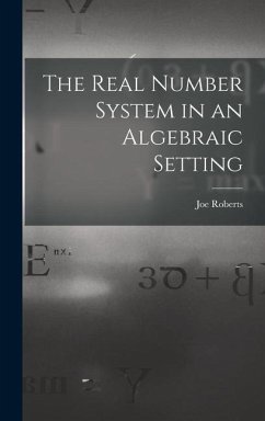 The Real Number System in an Algebraic Setting - Roberts, Joe