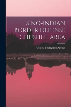 Sino-Indian Border Defense Chushul Area