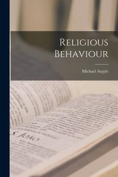 Religious Behaviour - Argyle, Michael