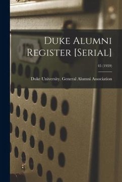 Duke Alumni Register [serial]; 45 (1959)