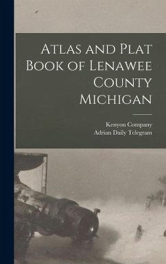 Cover Atlas and Plat Book of Lenawee County Michigan