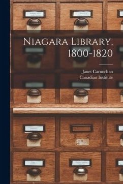Cover Niagara Library, 1800-1820 [microform]