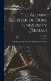 The Alumni Register of Duke University [serial]; 15 (1929)