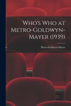 Who's Who at Metro-Goldwyn-Mayer (1939)