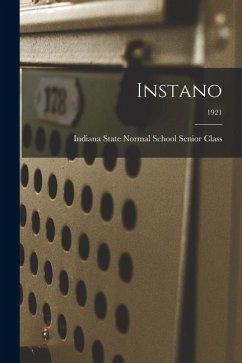 Cover Instano; 1921