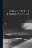 Air University Periodical Index; 1976