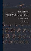 Arthur McEwen's Letter; v.1 (Feb. 1894)-v.3 (June 1895)