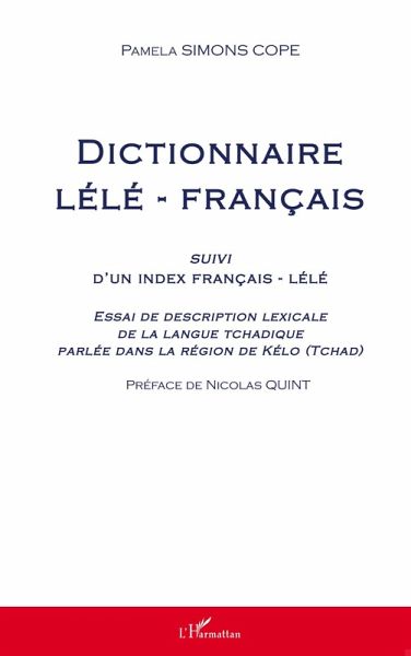 Dictionnaire lélé-français suivi d'un index français-lélé