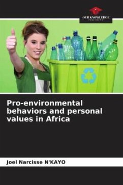 Pro-environmental behaviors and personal values in Africa - N'KAYO, Joel Narcisse