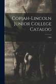 Copiah-Lincoln Junior College Catalog; 1960