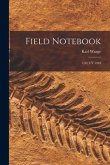 Field Notebook: Co, UT 1949