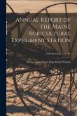 Annual Report of the Maine Agricultural Experiment Station; 1906 (incl. Bull. 125-137)