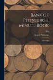 Bank of Pittsburgh Minute Book: 1834-1843; 1834