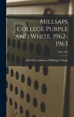 Millsaps College Purple and White, 1962-1963; 1962-1963