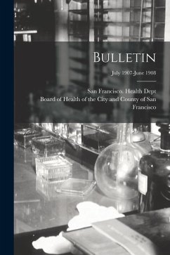 Cover Bulletin; July 1907-June 1908