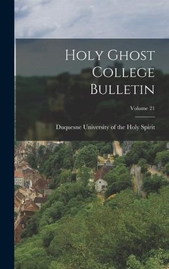 Holy Ghost College Bulletin; Volume 21