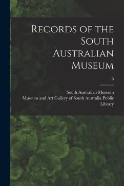 Records of the South Australian Museum; 13