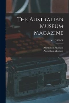 Cover The Australian Museum Magazine; v. 1 (1921-23)