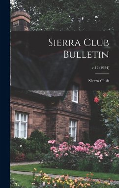 Cover Sierra Club Bulletin; v.12 (1924)