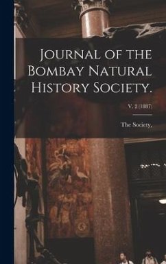 Journal of the Bombay Natural History Society.; v. 2 (1887)