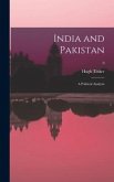 India and Pakistan: a Political Analysis; 0