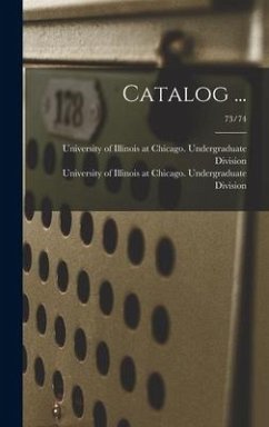 Cover Catalog ...; 73/74
