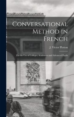 Cover Conversational Method in French [microform]