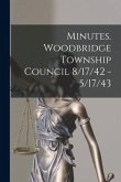 Minutes. Woodbridge Township Council 8/17/42 - 5/17/43