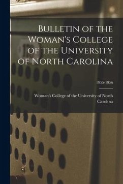 Bulletin of the Woman's College of the University of North Carolina; 1955-1956