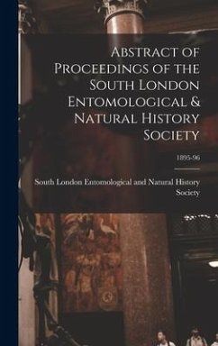 Abstract of Proceedings of the South London Entomological & Natural History Society; 1895-96