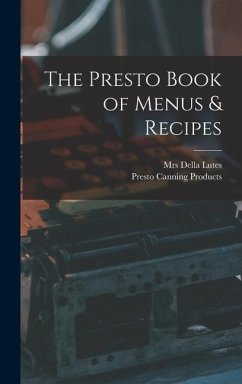 The Presto Book of Menus & Recipes