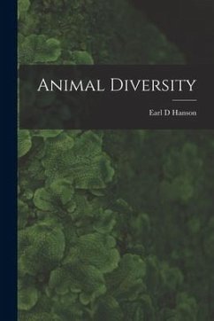 Animal Diversity - Hanson, Earl D.